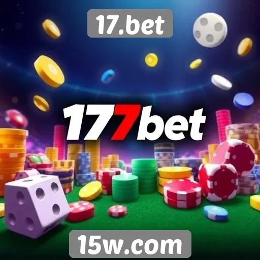 Variedade de jogos disponíveis na 17.bet